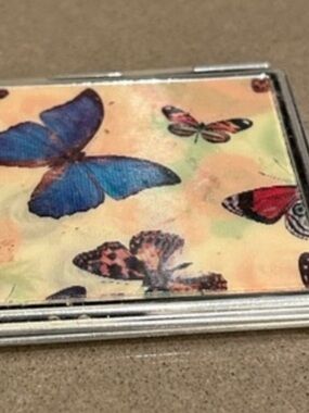 Compact Mirror Butterfly